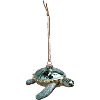 Sea Turtle Glass Ornament - Boutique Bella BellaOrnament