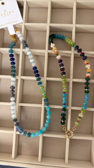 Seamoss Beaded Toggle Necklace - Boutique Bella BellaNecklace