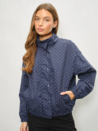 Seaside Dot Wind Jacket - Boutique Bella BellaJacket