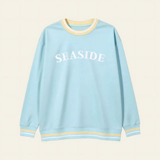 Seaside Oversized Crew - Boutique Bella BellaSweatshirt