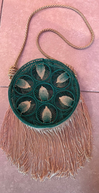 Seaside Serenade Fringe Purse - Boutique Bella BellaPurses