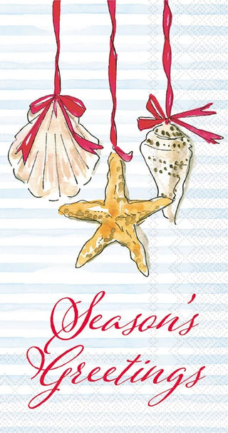 Seasons Greetings Guest Towel - Boutique Bella BellaNapkins