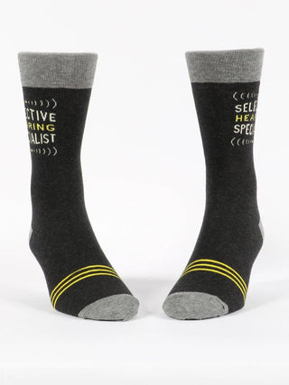 Selective Hearing Mens Socks - Boutique Bella BellaSocks