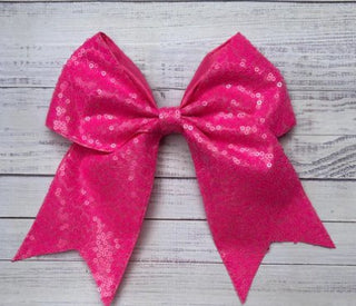 Sequin Cheerleader Bows - Boutique Bella Bellahair clip