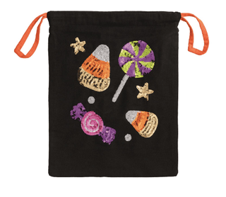 Sequin Halloween Treat Pillowcases - Assorted - Boutique Bella BellaHalloween