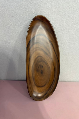 Sequoia Wood Organic Shape Tray - 17.5"x7.25" - Boutique Bella BellaServing Tray