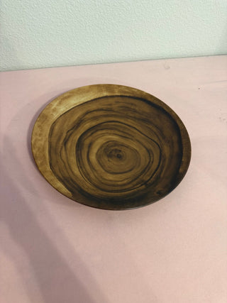 Sequoia Wood Round 10.75" Dinner Plate - Boutique Bella BellaPlate