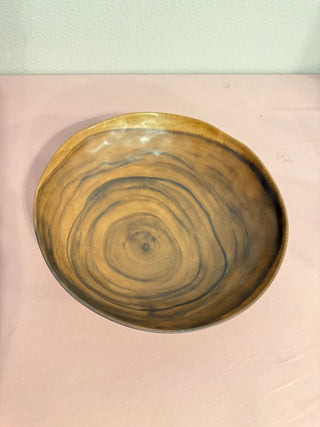 Sequoia Wood Round 12" Serving Bowl - Boutique Bella BellaServing Bowl