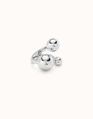 Ser Intrepida - 3 Bubble Shaped Beads Ring - Boutique Bella Bellaring