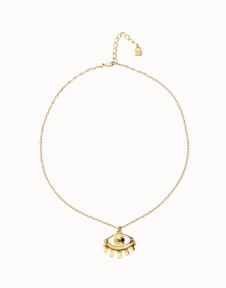 Ser Intuitiva - Short pendant chain necklace with small eye - Boutique Bella BellaNecklace