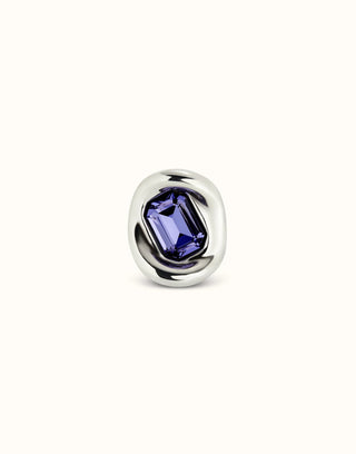 Ser Valiente - Ring with Purple crystal - Boutique Bella BellaUno De 50 - Ring