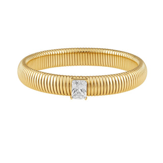 Serenity CZ Gold Bracelet - Boutique Bella Bella