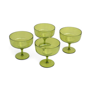 Set Of 4 Olive Rue Margarita Glass - Boutique Bella Bellamargarita glass
