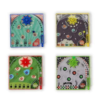 Set of 4 Pinball Coasters in Gift Box Includes 4 Games - Boutique Bella BellaCoasters