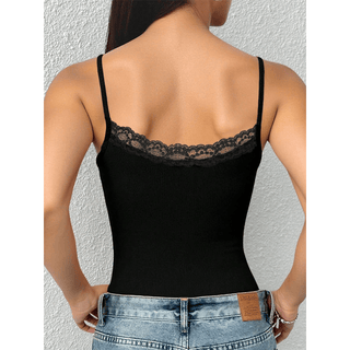 Sexy Lace Fashion Slim - Fit Spaghetti Strap Cami Top - Boutique Bella BellaTank