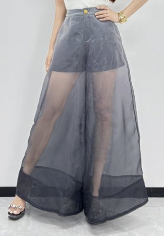 Sheer Bliss Pants - Ombre Gray - Boutique Bella BellaPants