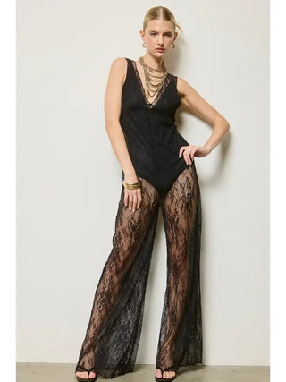 Sheer Genius - Boutique Bella BellaJumpsuit