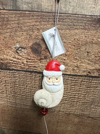 Shell Santa Ornament - Boutique Bella BellaChristmas Ornament