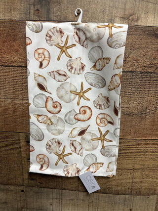 Shell Tea Towel - Boutique Bella Bellakitchen towel