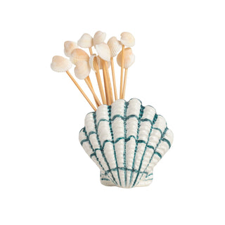 Shell Toothpick Caddy Set - Boutique Bella BellaUtensils