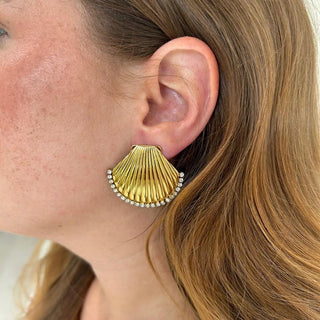 Shelly CZ Earring - Boutique Bella BellaEarring