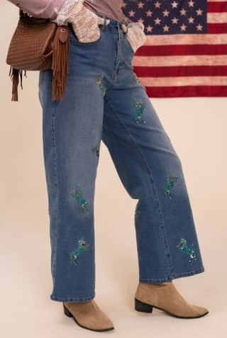 Shimmer & Gallop Denim - Boutique Bella BellaJeans