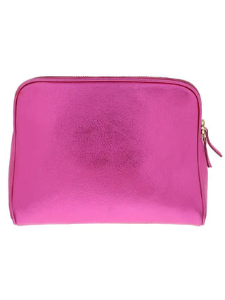 Shine Large Zipper Pouch - Boutique Bella BellaPurses