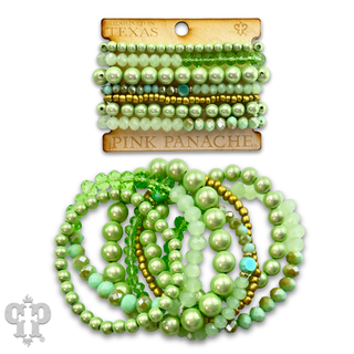 Shining bead mixed bracelet set - Boutique Bella BellaBracelets