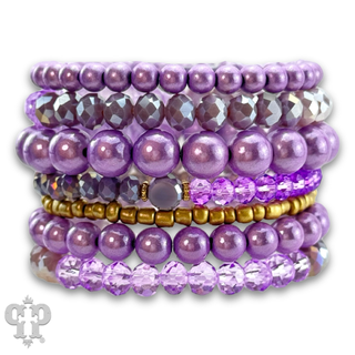 Shining bead mixed bracelet set - Boutique Bella BellaBracelets