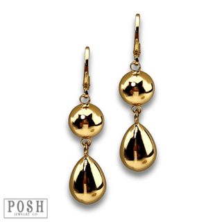 Shiny bead earring - Boutique Bella BellaEarrings