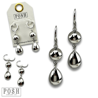 Shiny bead earring - Boutique Bella BellaEarrings
