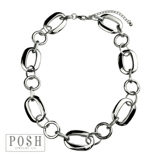 Shiny chain necklace - Boutique Bella BellaNecklaces