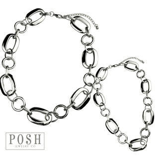 Shiny chain necklace - Boutique Bella BellaNecklaces