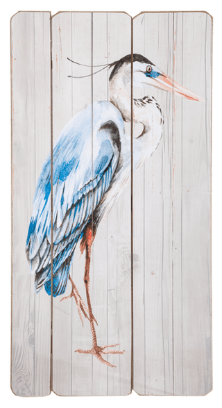 Shorebird on Rustic Wood Wall Decor - Boutique Bella BellaWall decor