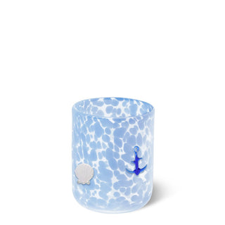 Shoreline Charm Glass 17oz - Boutique Bella Bellaglass