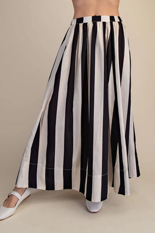 Showtime Stripes Maxi Skirt - Boutique Bella BellaSkirt