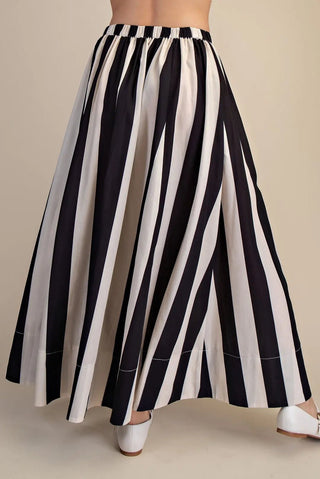 Showtime Stripes Maxi Skirt - Boutique Bella BellaSkirt