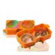 Silicone 2.25" Ice Sphere Mold in Colored Marble - Boutique Bella Bellaice mold