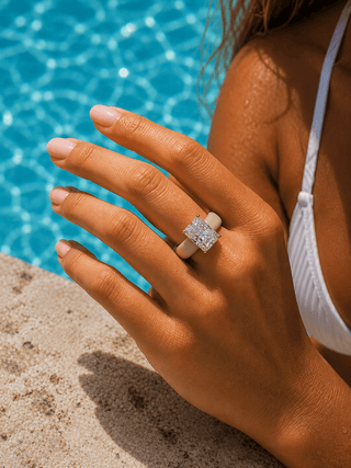 Silicone Radiant Ring Nude Band - Boutique Bella BellaRings