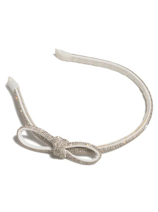 Silver Bow Headband - Boutique Bella BellaHeadband