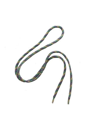 Silver Mardi Gras Shoelaces - Boutique Bella BellaShoelaces