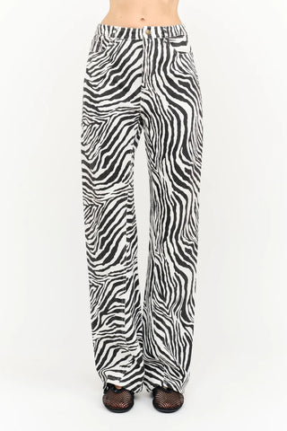 Simone Zebra Pants - Boutique Bella BellaPants