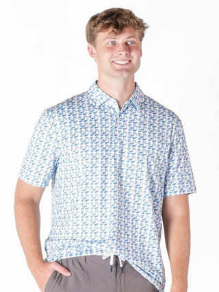 Simply Southern Water Dude Polo - Boutique Bella BellaMens Polo