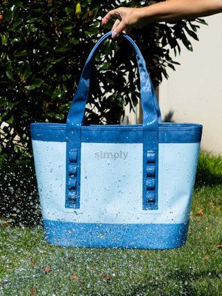 Simply Tough Tote - Blue - Boutique Bella BellaTote Bag