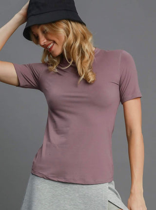 Sinfully Soft Purple Haze Basic Tee - Boutique Bella Bellatee