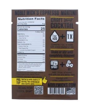 Single Serve Espresso Martini Mixer - Boutique Bella BellaBeverage