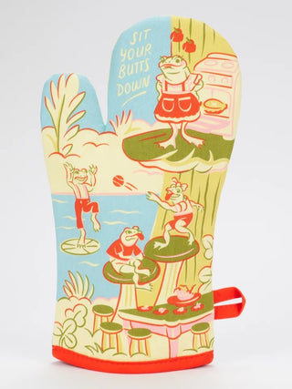 Sit Your Butts Down Oven Mitt - Boutique Bella BellaOven Mitt