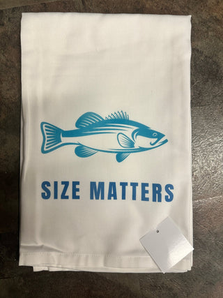 Size Matters Tea Towel - Boutique Bella BellaTea Towel