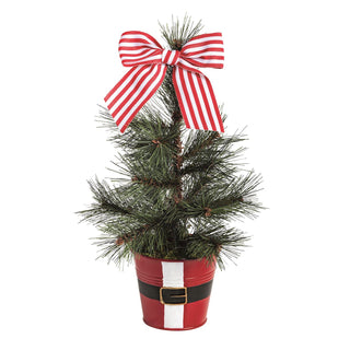 Small Santa Pot Frasier Fur Tree - Boutique Bella BellaTree
