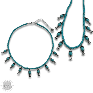 Small squash blossom necklace, last call - Boutique Bella BellaNecklaces